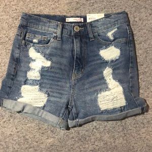 High-rise Vintage Stretch Mom Short